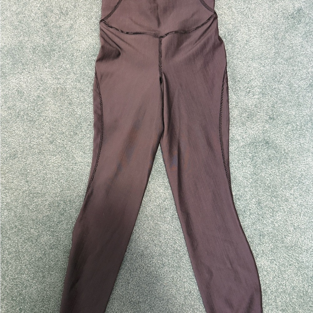 lululemon athletica Black and White Leggings